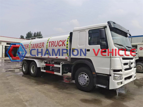 HOWO Used 6x4 Water Tanker Truck