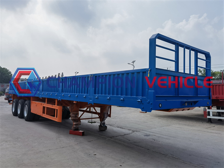 12.5M 3 Axle Drop Side Semi Trailer