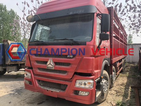 Used HOWO 8*4 Cargo Truck