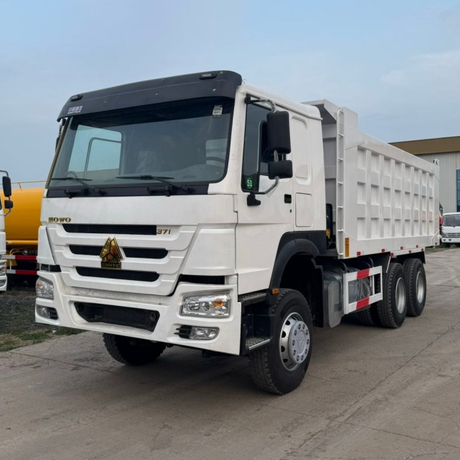 Used Second Hand HOWO 8X4 12 Wheels Dump Truck with in Almost New Condition for African Market