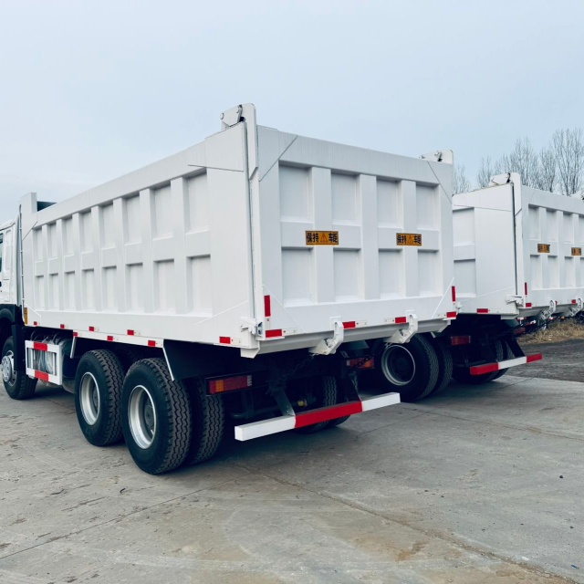Used Second Hand HOWO 8X4 12 Wheels Dump Truck with in Almost New Condition for African Market