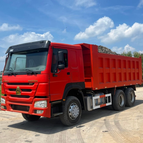 Sinotruk HOWO 6x4/8X4 371HP 18CBM Thickened Beam Hydraulic Lifting Heavy Duty Brand New Mining Dump/dumper/tipper Truck