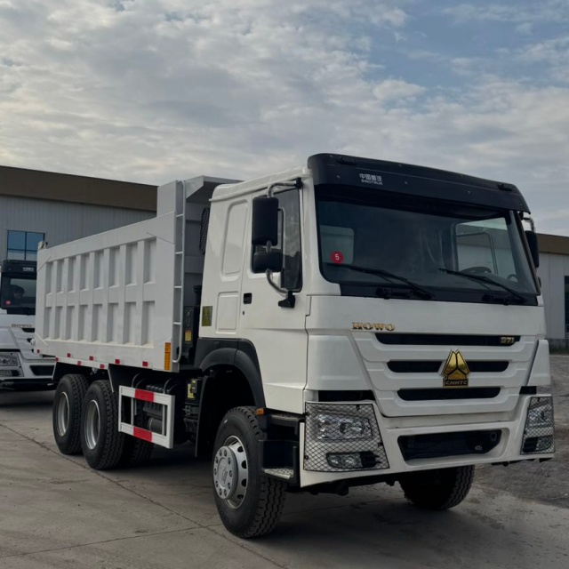 HOWO Sinotruk 10 Wheels/Wheelers 6X4 Heavy Duty Used Tipper Dumper Rear Dumping Tipping Lorry Dump Truck